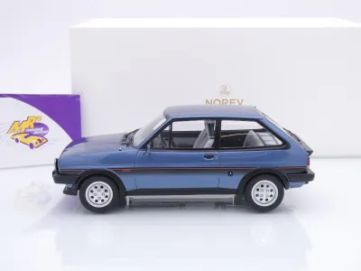 Preview: Norev 182744 # Ford Fiesta 1 XR2 Baujahr 1981 " dunkelblaumetallic " 1:18