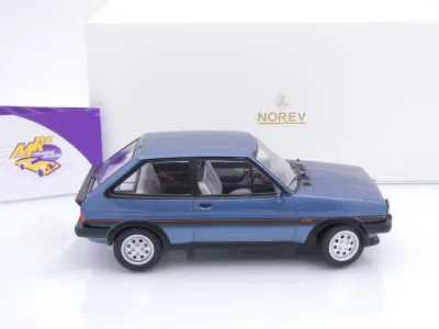 Preview: Norev 182744 # Ford Fiesta 1 XR2 Baujahr 1981 " dunkelblaumetallic " 1:18