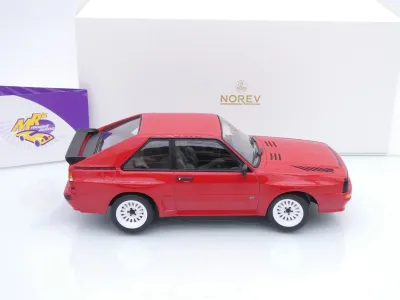 Preview: Norev 188319 # Audi Sport Quattro SWB Baujahr 1985 " Tornadorot " 1:18