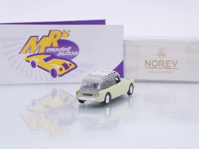 Preview: Norev 155061 # Citroen ID 19 Estate Baujahr 1961 " hellgrün Absinthegrün " 1:87