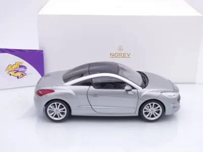 Preview: Norev 184875 # Peugeot RCZ Sportcoupe Baujahr 2010 " graumetallic " 1:18