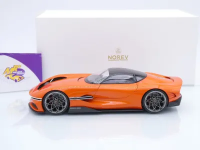 Preview: Norev 188032 # Genesis X Gran Berlinetta VGT Baujahr 2024 " orangemetallic " 1:18