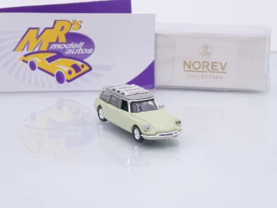 Preview: Norev 155061 # Citroen ID 19 Estate Baujahr 1961 " hellgrün Absinthegrün " 1:87