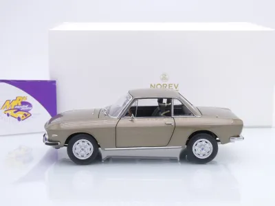 Preview: Norev 187985 # Lancia Fulvia 1600 HF Lusso Baujahr 1971 " braungraumetallic " 1:18