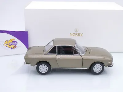 Preview: Norev 187985 # Lancia Fulvia 1600 HF Lusso Baujahr 1971 " braungraumetallic " 1:18