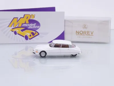 Preview: Norev 157091 # Citroen DS 23 Baujahr 1972 " weiß / Meije White " 1:87