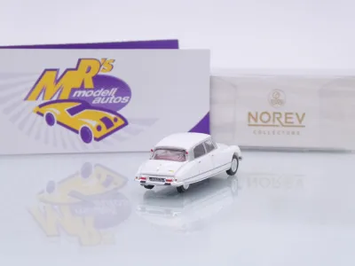 Preview: Norev 157091 # Citroen DS 23 Baujahr 1972 " weiß / Meije White " 1:87