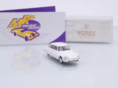 Preview: Norev 157091 # Citroen DS 23 Baujahr 1972 " weiß / Meije White " 1:87