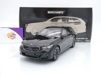 Minichamps 110023602 # BMW i5 M60 Touring Baujahr 2024 " schwarzmetallic " 1:18