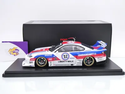 Preview: Top Speed TS0635 # Nissan Silvia S15 LB-Super 2025 " GARASIDRIFT x LBWK " 1:18