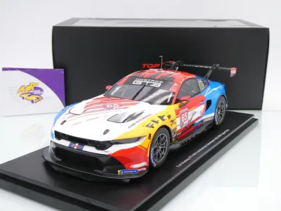 Top Speed TS0603 # Ford Mustang GT3 Laguna Seca 2024 " Team Multimatic Motorsports Tribute " 1:18