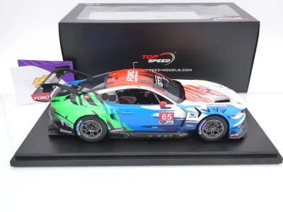 Preview: Top Speed TS0603 # Ford Mustang GT3 Laguna Seca 2024 " Team Multimatic Motorsports Tribute " 1:18