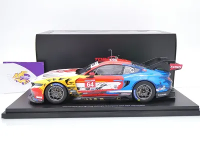 Preview: Top Speed TS0602 # Ford Mustang GT3 Laguna Seca 2024 " Team Multimatic Motorsports Tribute " 1:18
