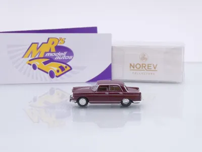 Preview: Norev 474451 # Peugeot 404 Limousine Baujahr 1968 " Algue Brune " 1:87