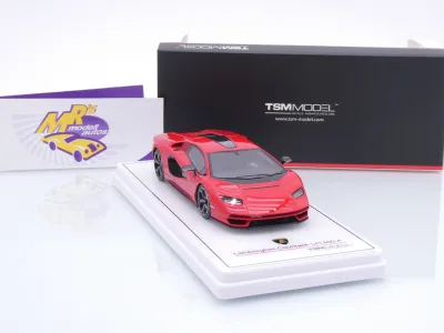 Preview: TSM Models 430782 # Lamborghini Countach LPI800-4 Baujahr 2023 " Rosso Mars " 1:43