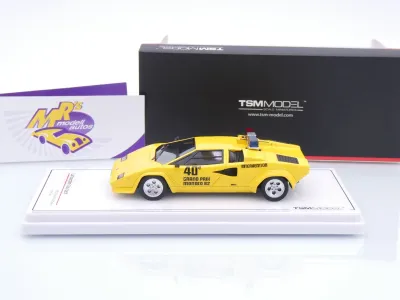 Preview: TSM Models 430860 # Lamborghini Countach Pace Car " Monaco Grand Prix 1982 " 1:43