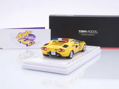 Preview: TSM Models 430860 # Lamborghini Countach Pace Car " Monaco Grand Prix 1982 " 1:43