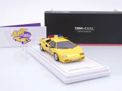 Preview: TSM Models 430860 # Lamborghini Countach Pace Car " Monaco Grand Prix 1982 " 1:43