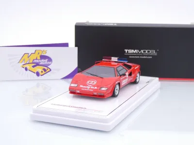 TSM Models 430861 # Lamborghini Countach Pace Car " Monaco Grand Prix 1983 " 1:43