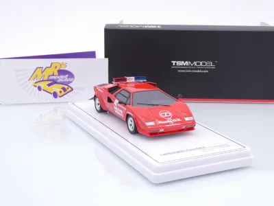 Preview: TSM Models 430861 # Lamborghini Countach Pace Car " Monaco Grand Prix 1983 " 1:43