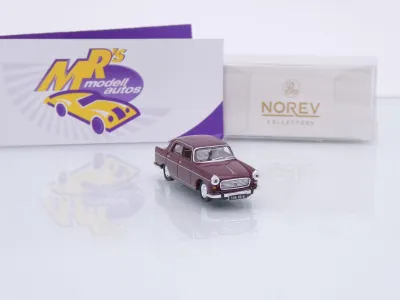 Preview: Norev 474451 # Peugeot 404 Limousine Baujahr 1968 " Algue Brune " 1:87