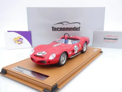 Tecnomodel TM18-232E # Ferrari 330 TRI #44 Mosport 1962 " NART  Rodriguez " 1:18