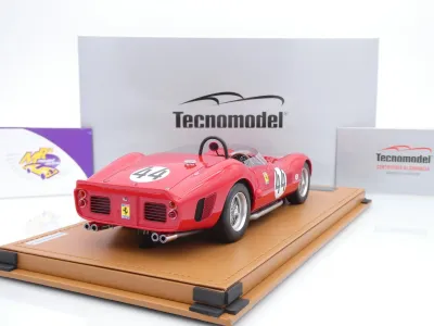 Preview: Tecnomodel TM18-232E # Ferrari 330 TRI #44 Mosport 1962 " NART  Rodriguez " 1:18
