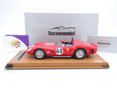 Preview: Tecnomodel TM18-232E # Ferrari 330 TRI #44 Mosport 1962 " NART  Rodriguez " 1:18