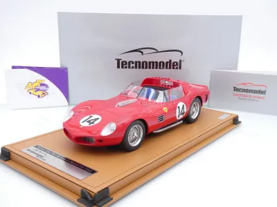 Tecnomodel TM18-232D # Ferrari 330 TRI-LM #14 24h Le Mans 1962 " Parkes " 1:18