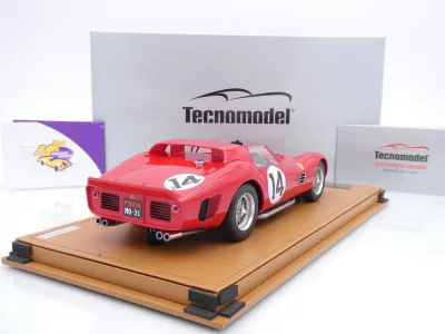 Preview: Tecnomodel TM18-232D # Ferrari 330 TRI-LM #14 24h Le Mans 1962 " Parkes " 1:18