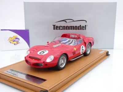 Tecnomodel TM18-232B # Ferrari 330 TRI-LM Winner 24h Le Mans 1962 " Phil Hill " 1:18