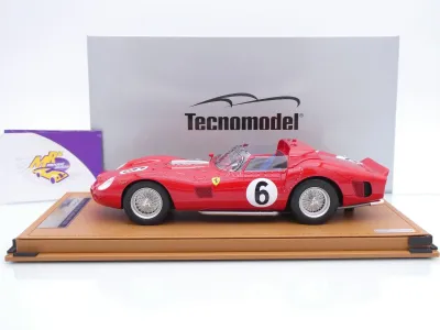 Preview: Tecnomodel TM18-232B # Ferrari 330 TRI-LM Winner 24h Le Mans 1962 " Phil Hill " 1:18