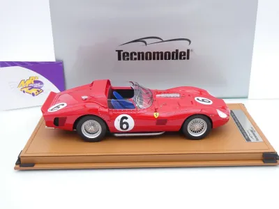 Preview: Tecnomodel TM18-232B # Ferrari 330 TRI-LM Winner 24h Le Mans 1962 " Phil Hill " 1:18