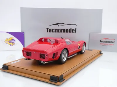 Preview: Tecnomodel TM18-232A # Ferrari 330 TRI-LM Press Version 1962 " Rosso " 1:18