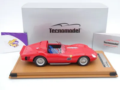 Preview: Tecnomodel TM18-232A # Ferrari 330 TRI-LM Press Version 1962 " Rosso " 1:18