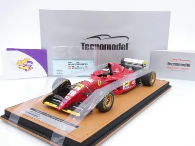 Tecnomodel TMD18-333B # Ferrari 412 T2 F1 #28 3rd Monaco GP 1995 " Gerhard Berger " 1:18