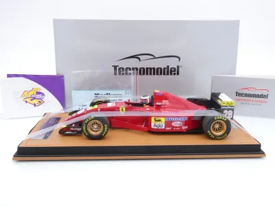 Preview: Tecnomodel TMD18-333B # Ferrari 412 T2 F1 #28 3rd Monaco GP 1995 " Gerhard Berger " 1:18