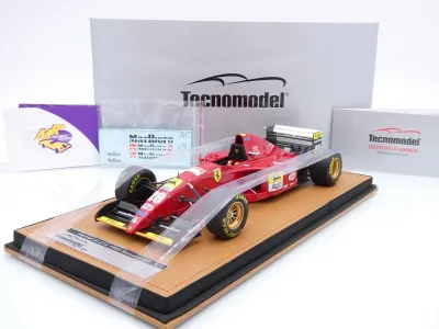 Tecnomodel TM18-388B # Ferrari 412 T2 F1 #28 3rd Monaco GP 1995 " Gerhard Berger " 1:18