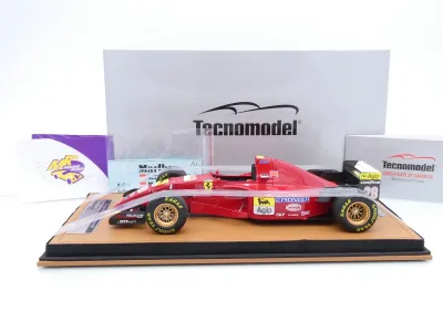 Preview: Tecnomodel TM18-388B # Ferrari 412 T2 F1 #28 3rd Monaco GP 1995 " Gerhard Berger " 1:18