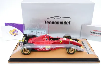 Preview: Tecnomodel TM18-388B # Ferrari 412 T2 F1 #28 3rd Monaco GP 1995 " Gerhard Berger " 1:18