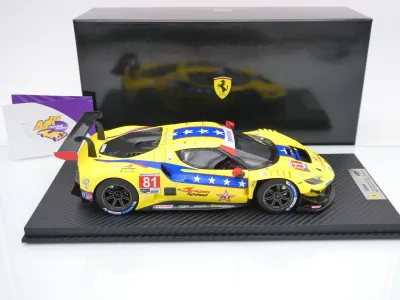Preview: BBR Models CS18014 # Ferrari 296 GT3 #81 24h Daytona 2025 " Team Dragonspeed " 1:18