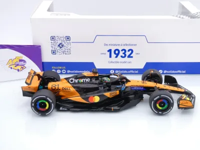 Preview: Solido S1818702 # McLaren MCL39 F1 #81 Win China GP 2025 " Oscar Piastri " 1:18