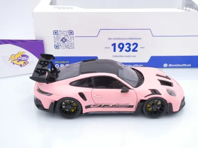Preview: Solido S1812108 # Porsche 911 (992) GT3 RS Baujahr 2024 " Pink / Rosa " 1:18