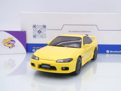 Solido S1812206 # Nissan Silvia S15 Spec-R Aero Baujahr 1999 " gelb " 1:18