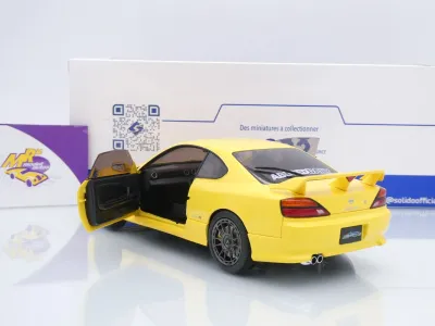 Solido S1812206 # Nissan Silvia S15 Spec-R Aero Baujahr 1999 " gelb " 1:18
