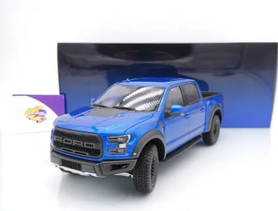 AUTOart 72949 # Ford F-150 RAPTOR Supercrew Pick-up Baujahr 2019 " Velocityblaumetallic " 1:18