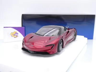 AUTOart 76087 # McLaren Speedtail Baujahr 2020 " Volcanorotmetalic " 1:18