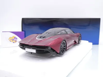 Preview: AUTOart 76087 # McLaren Speedtail Baujahr 2020 " Volcanorotmetalic " 1:18