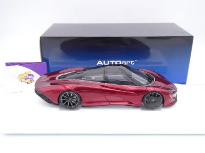 Preview: AUTOart 76087 # McLaren Speedtail Baujahr 2020 " Volcanorotmetalic " 1:18