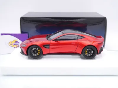 Preview: AUTOart 70277 # Aston Martin Vantage Baujahr 2019 " Hyperrotmetallic " 1:18